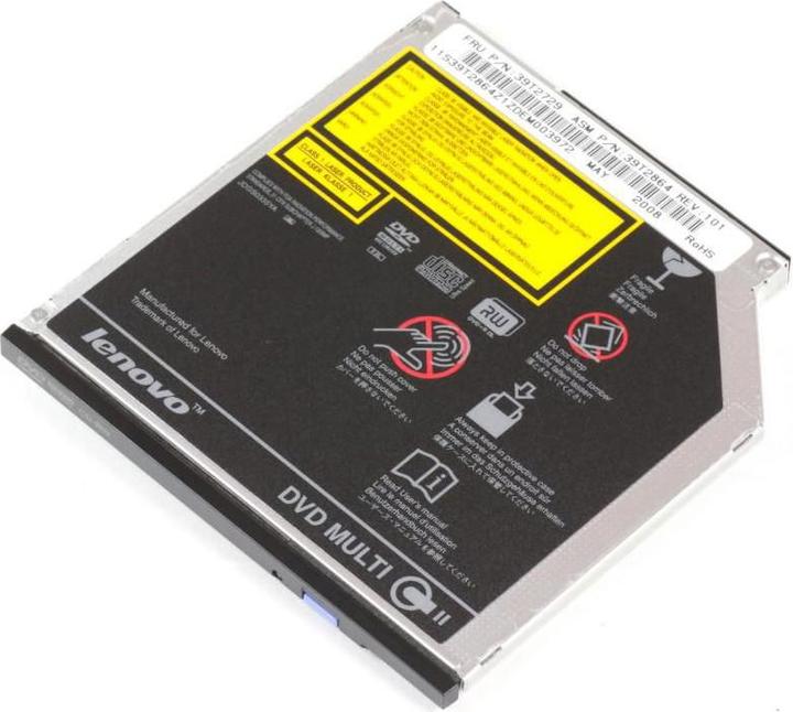 Actual product image Lenovo 39T2729 Super Multi-Burner Ultrabay Slim Drive