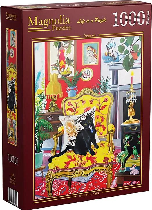 Produktbild Magnolia Puzzle 1000 pieces Paws on (1000 Teile)