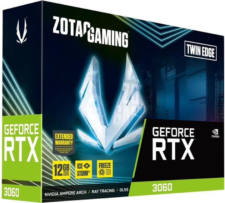 Productafbeelding Zotac GAMING GeForce RTX 3060 Twin Edge (12 GB, GDDR6)