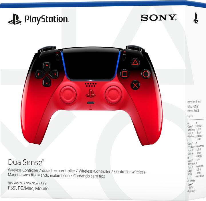 Actual product image Sony DualSense Wireless-Controller - Techno Red (PC, PS5)