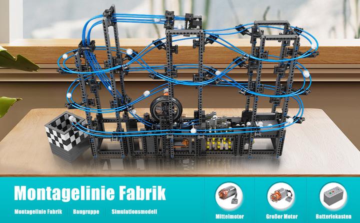 Actual product image Mould King Roller coaster (marble run)