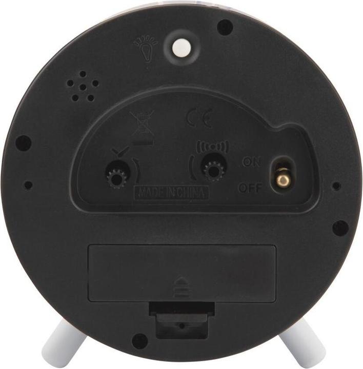 Produktbild Karlsson Klassischer Wecker Orgullo Black, Funktionen: Alarm