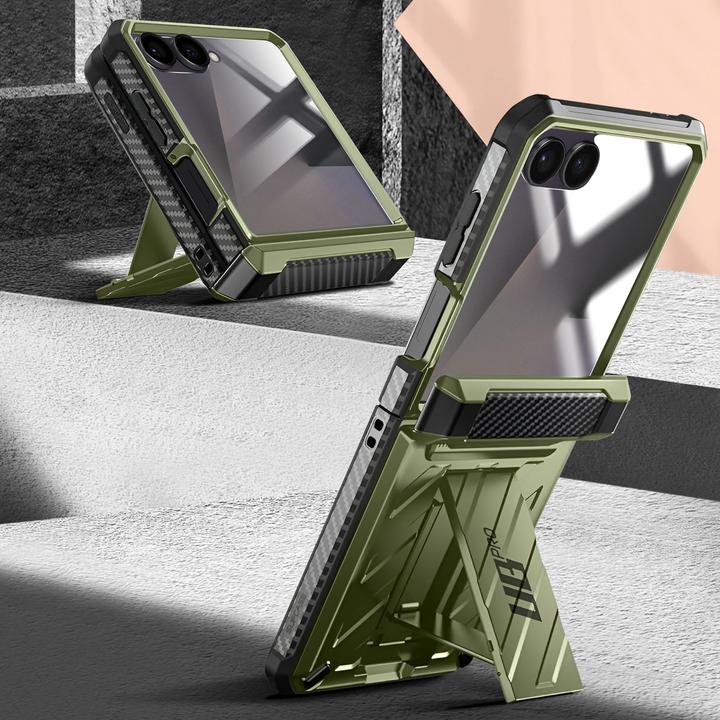 Actual product image Supcase Flip 7 Schutzhülle mit Clip & Vollschutzglas (Samsung Galaxy Z Flip7)