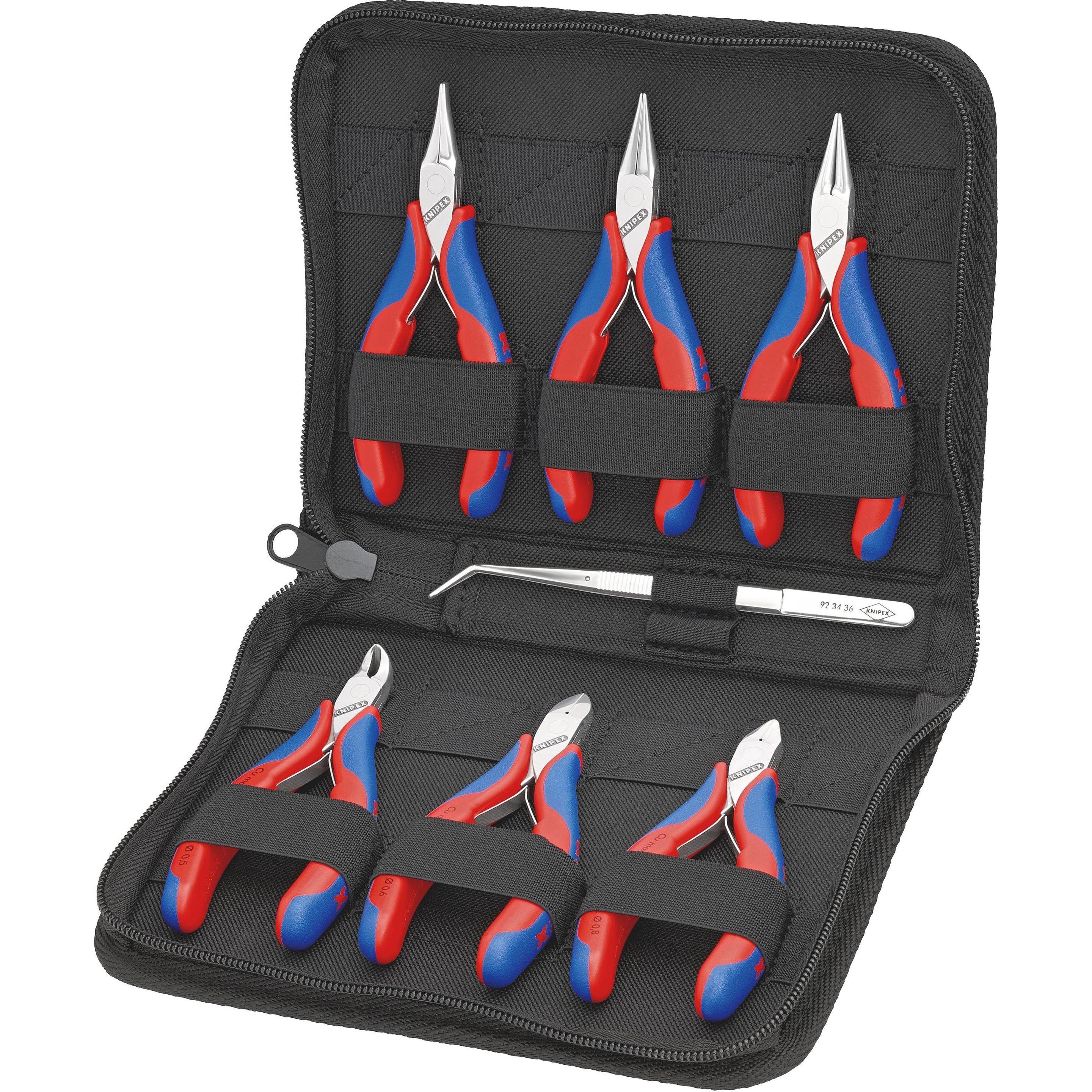 Knipex, Zange, Elektronikzangen-Set (215 mm)