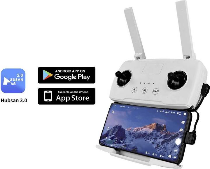 Actual product image Hubsan Zino Mini Pro-2025 Drone (quadrocopter) RTF Luchtfotografie Wit (mat) (28 min, 249 g, 48 Mpx)