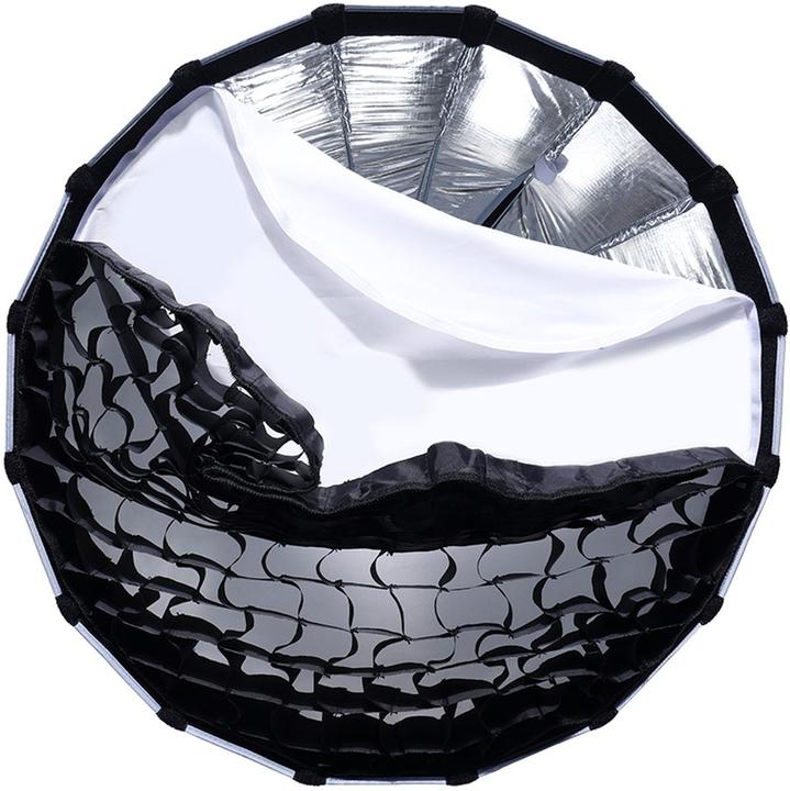 Productafbeelding Ulanzi LAS003 60cm Parabolische Softbox met Universele Bowensbevestiging (Parabolische softbox, 60 cm)