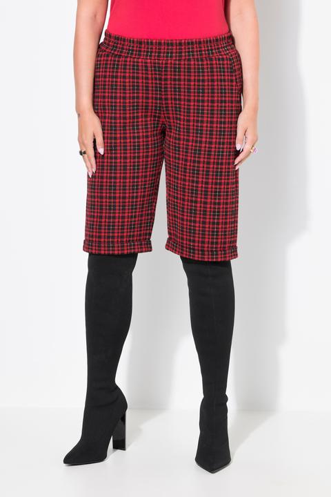 Actual product image Miamoda Bermuda, Loose Fit, Jacquard, Saumumschlag (52)