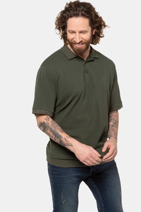 Actual product image JP1880 Belly Fit Cotton Piqué Polo Shirt (7XL)