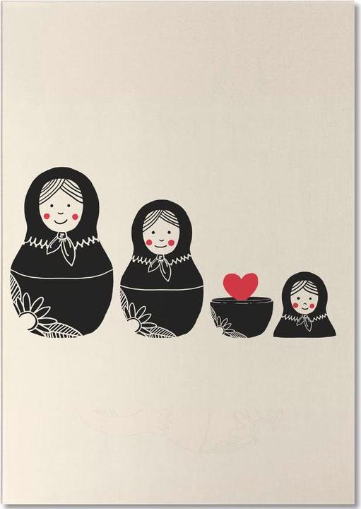 Actual product image Juniqe Beauty Inside - Nursery & Art for Kids (A4, Plain)