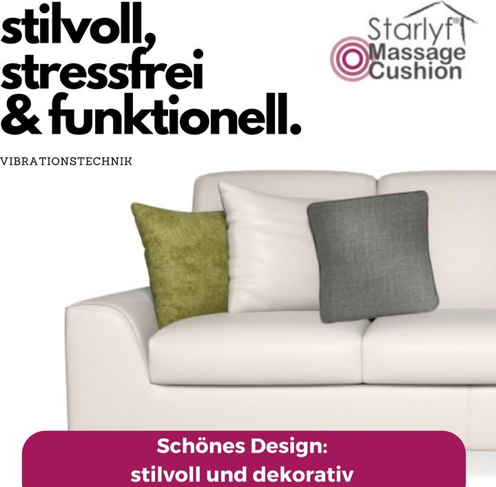 Actual product image Starlyf Massage Cushion