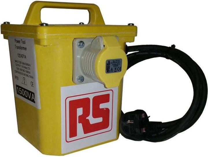 RS PRO 0.75k VA Isolation Transformer 230V-110V