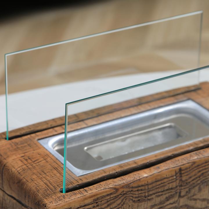 Actual product image Homcom Ethanol fireplace (33 x 16 x 18 cm)