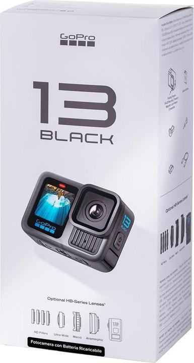 Actual product image GoPro HERO13 Black (60p, Bluetooth, Wi-Fi)