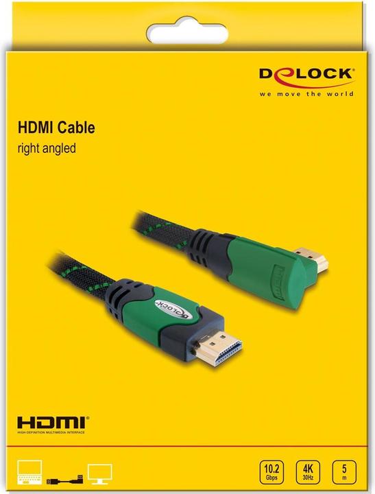 Actual product image Delock HDMI (Typ A) — HDMI (Typ A) (5 m, HDMI)