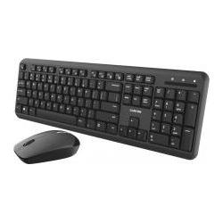 Canyon Tastatur und Maus SET-W20, Kabellos 2,4 GHz, DE-Layout Spritzwassergeschützt, Mausauflösung - (DE, Kabellos), Tas...