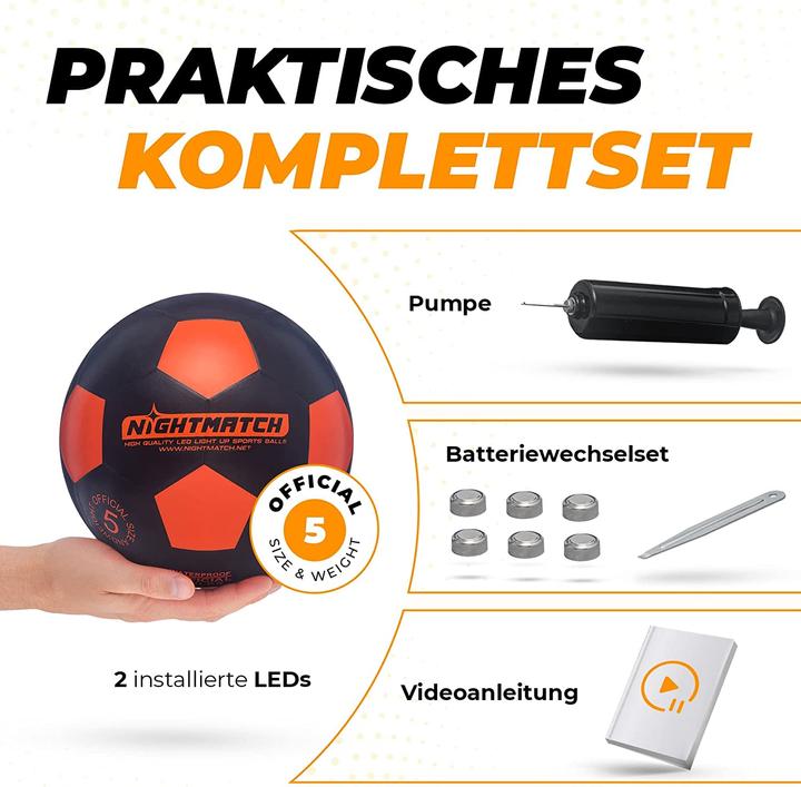 Actual product image Nightmatch Illuminated football (5)