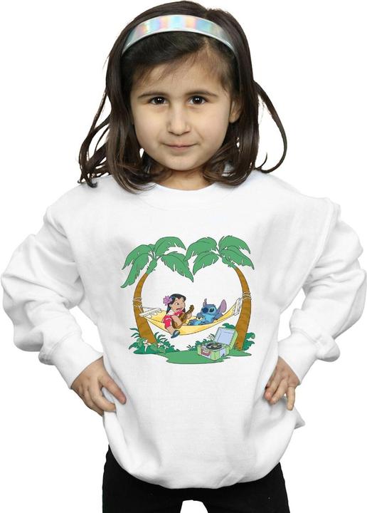 Immagine prodotto Disney Lilo And Stitch Play Some Music Felpa Ragazze (140, 146)