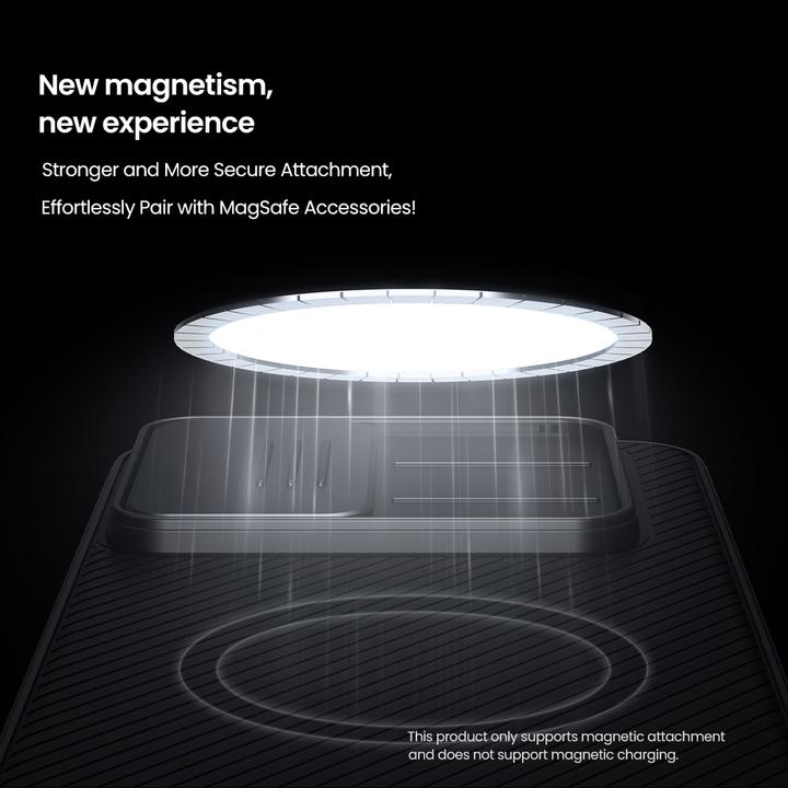 Actual product image Nillkin Back panel cover Samsung - CamShield PRO Magnetic Hard Case for Samsung Galaxy A56 5G Black (Samsung Galaxy A56 5G)