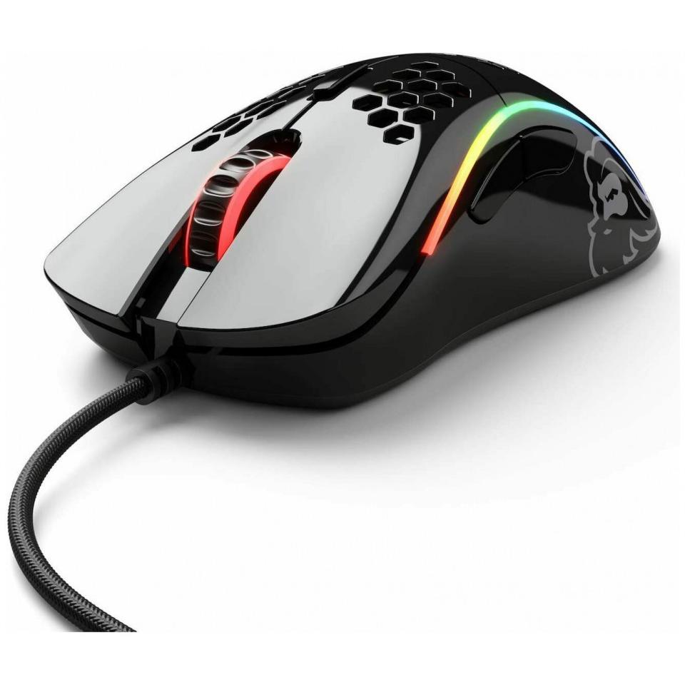 Glorious PC Gaming Race Model D (Kabelgebunden), Maus, Schwarz