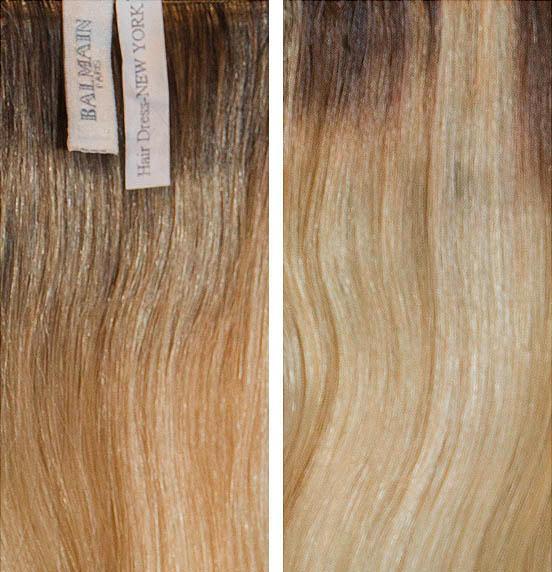 Image du produit Balmain Set Clip In Weft 40cm New York cheveux humains (New York, 40 cm)