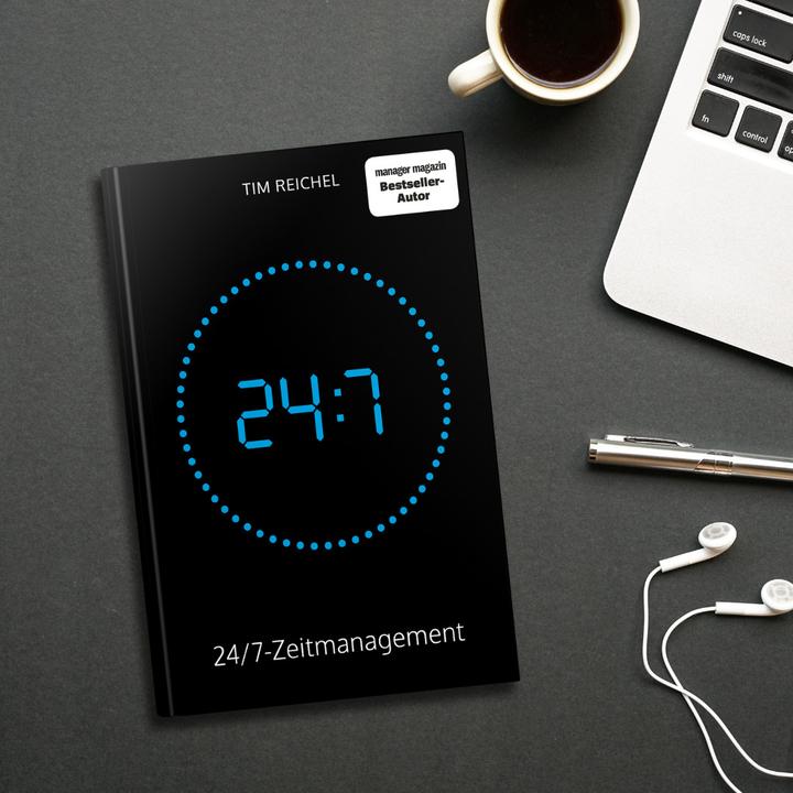 Actual product image 24/7-Zeitmanagement (German, Tim Reichel, 2019)