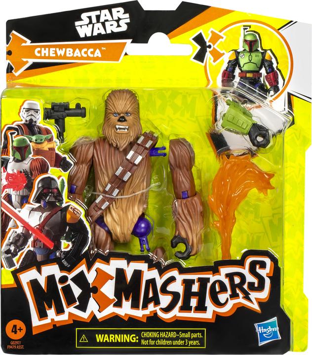 Immagine prodotto Star Wars MixMashers Chewbacca individualisierbare Mix-And-Match Action-Figur & Accessoires