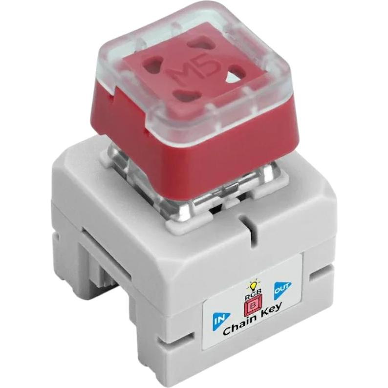 M5Stack Chain Key Mechanischer Button STM32G031, Scheda + Kit di sviluppo