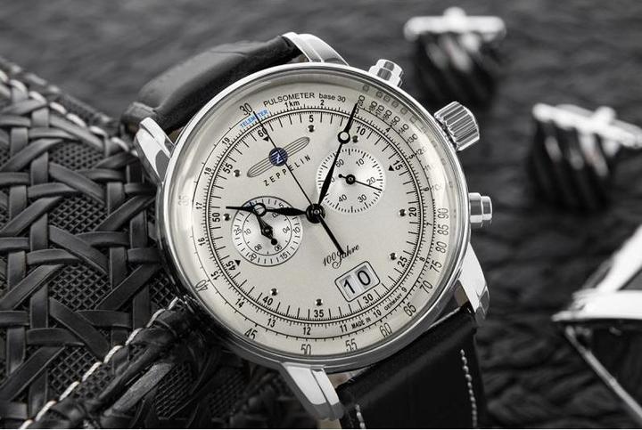 Actual product image Zeppelin LZ127 Count Chronograph (Analogue wristwatch, Chronograph, 42 mm)