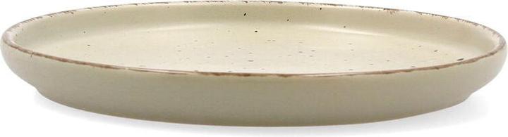 Quid Dessertteller Duna grün aus Keramik 20 x 2,5 cm (6 Stück) (6x)