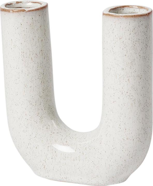 Image du produit Broste Copenhagen Hector Vase U Rainy Day Grey 4,5x14,5x16cm (1 x)