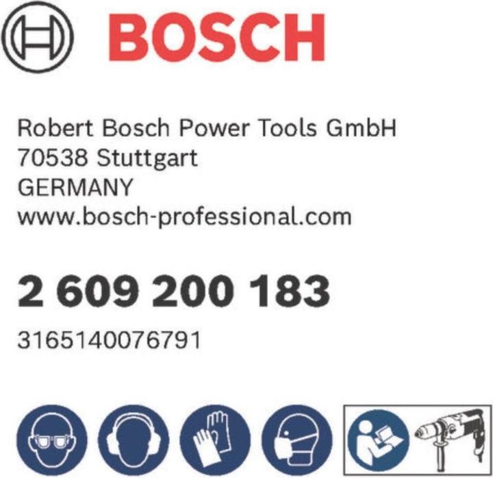 Produktbild Bosch Professional Zubehör Lamellenschleifer, 6 mm, 60 mm, 40 mm, 60 (60)