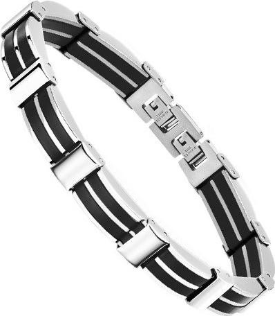 Produktbild Lotus HERREN-ARMBAND IM LOTUS-STIL AUS SCHWARZEM LS1878-2/3-STAHL, HERREN (MAT BIJOU)