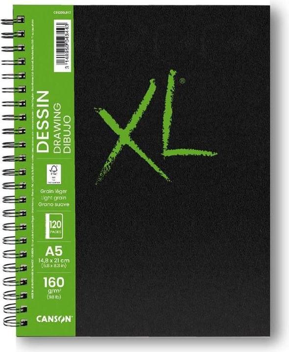 Canson Sketchbook XL Book Dessin A4 (A4, Special ruling, No binding)