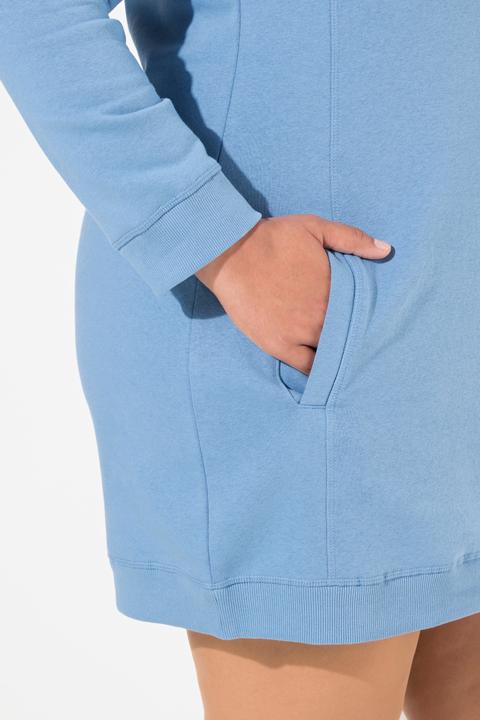 Produktbild Ulla Popken Sweatkleid, Stehkragen, Langarm, Taschen (50, 52)