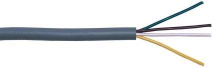 RS PRO Data Cable, 0.34 mm², 4 Cores, 22 AWG, Unsc (100 m)