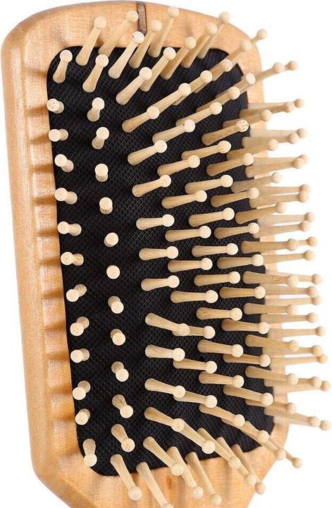 Image du produit JTI Brosse à cheveux en bois - rectangulaire