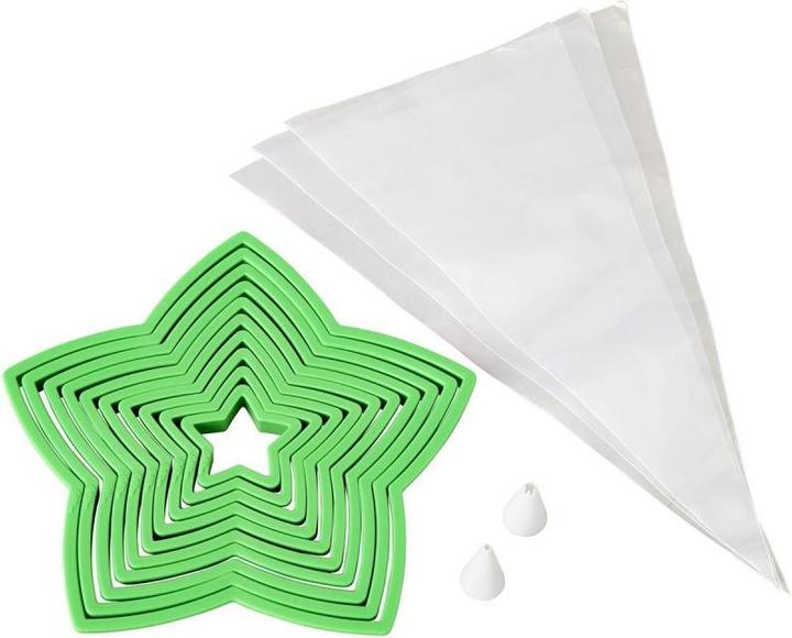 Produktbild Wilton Ausstecher Set 3D Tannenbaum, 10-teilig