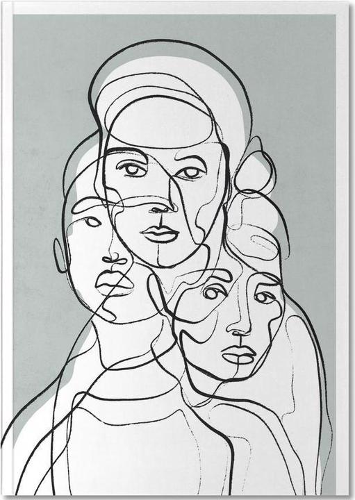 Actual product image Juniqe The Promise - Portraits (A5, Lined)