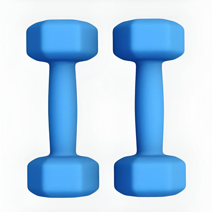 Immagine prodotto Gorilla Sports Hantelset Neopren 2 x 2 kg (2 x 2 kg)