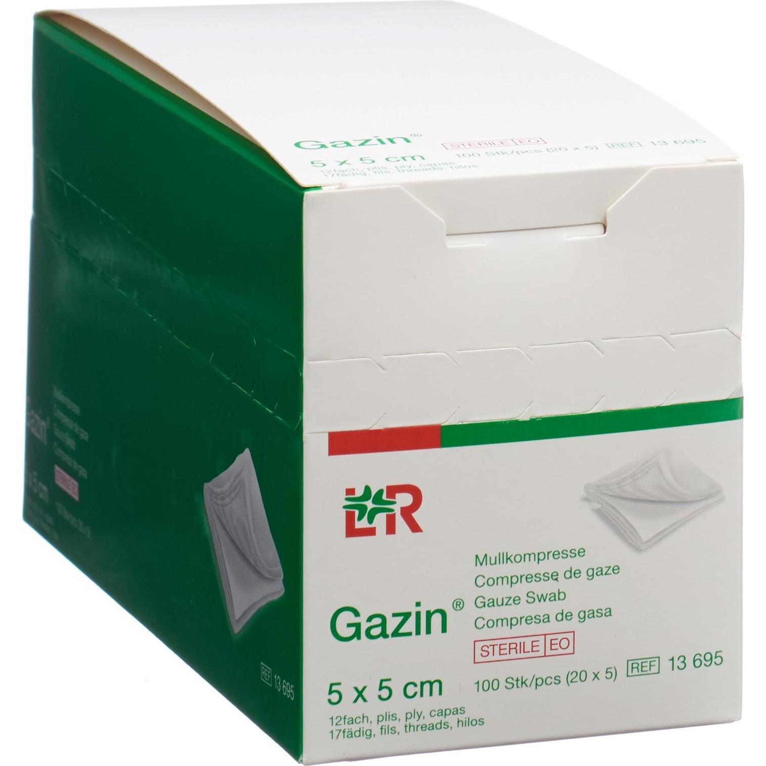 Gazin, Verbandsmaterial, Mullkompressen Set