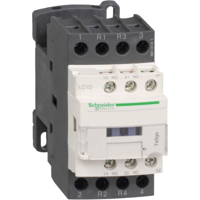 Schneider Electric Contattore 3 poli 12A 48V AC, Relais
