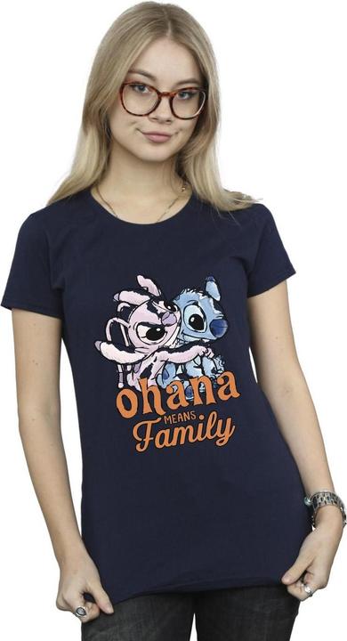 Produktbild Disney Lilo And Stitch Ohana Angel Hug TShirt (S)