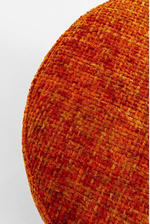 Image du produit Kare Design Hocker Berry High Silber Orange Ø39cm