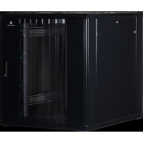 Rockstable 19" 18 HE 800x1000x900mm (19 Zoll Rack), Serverschrank, Schwarz