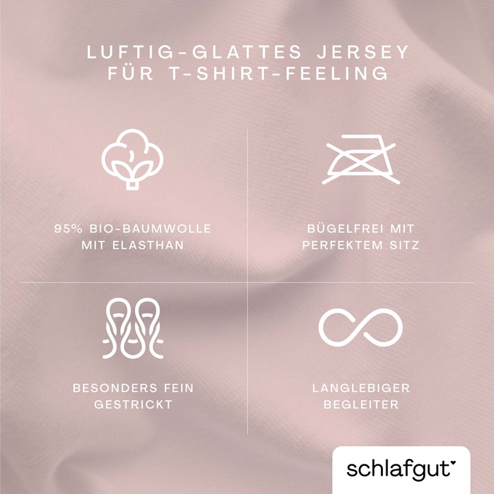 Immagine prodotto schlafgut Knitted Jersey (Copripiumino, 70 x 90 cm)