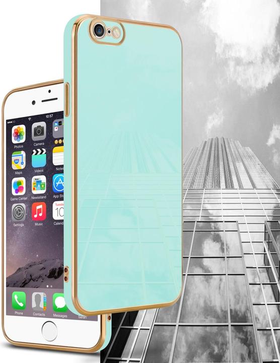 Image du produit Cadorabo Étui pour Apple iPhone 6 / 6S en TPU avec protection pour appareil photo LM130 Style (Apple iPhone 6)