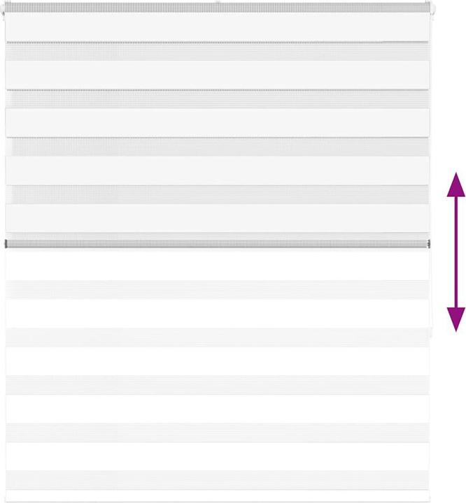 Produktbild vidaXL Zebra-Jalousie (120 x 150 cm)