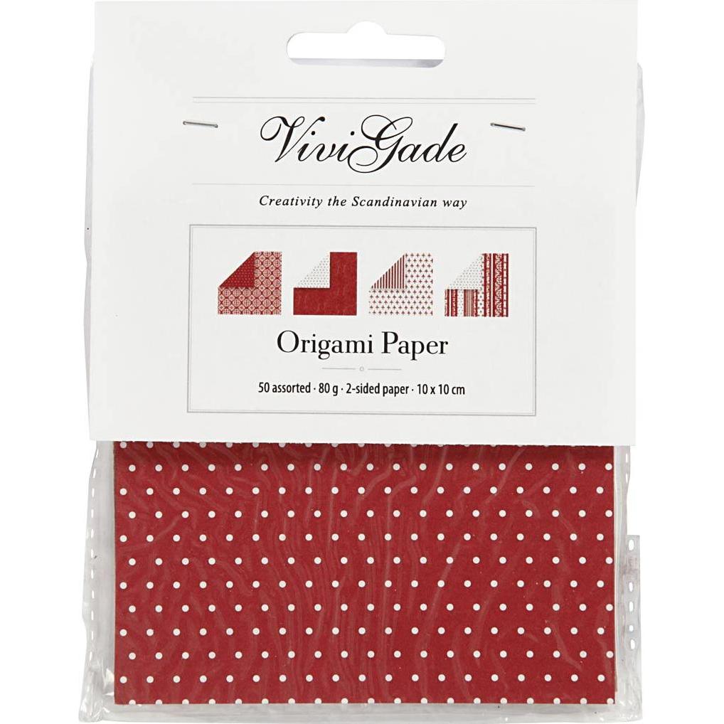 Creativ Company, Carta bricolage, Carta per origami - Assortimento (80 g/m², 1x)