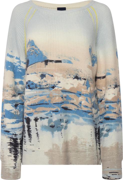 Immagine prodotto Laurasøn Maglione con stampa marittima, scollo a girocollo e maniche lunghe (M)