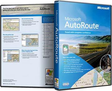 Produktbild Microsoft AutoRoute Euro 2010 GPS, -D-